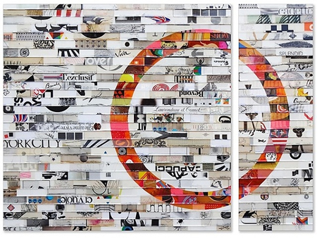 Citta Samtana Diptych 60 by James Verbicky Citta Samtana Diptych 60 by James Verbicky