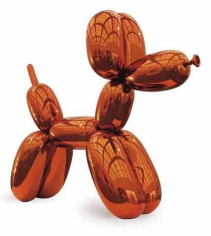 Balloon Dog (Orange) by Jeff Koons Balloon Dog (Orange) by Jeff Koons