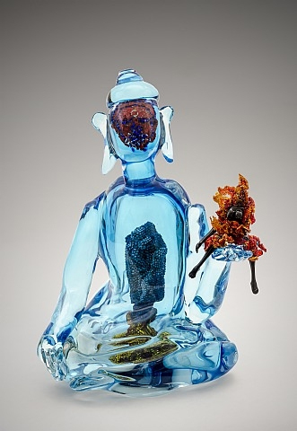 Buddha (Fire and Water) by Joyce J. Scott Buddha (Fire and Water) by Joyce J. Scott