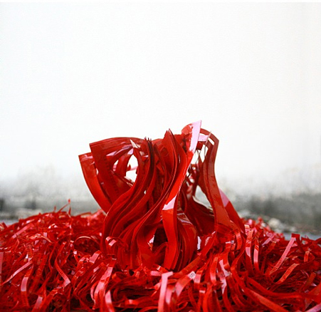 Red Presence by Jukhee Kwon