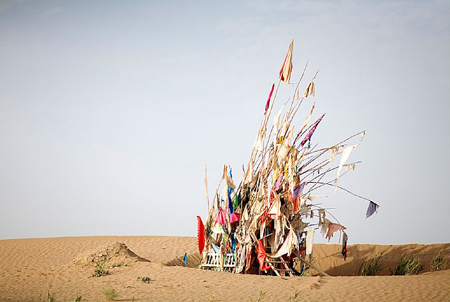 Unrevealed, Site 3 (ladder on horizon) by Lisa Ross Unrevealed, Site 3 (ladder on horizon) by Lisa Ross
