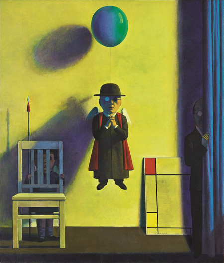 Composition of red, yellow, and blue by Liu Ye Composition of red, yellow, and blue by Liu Ye