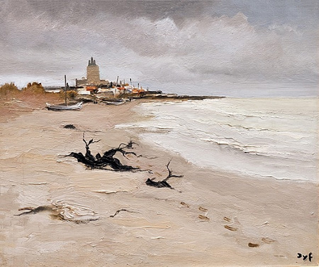 Les Sainte Maries De La Mar by Marcel Dyf Les Sainte Maries De La Mar by Marcel Dyf