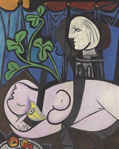 Nude, Green Leaves, and Bust by Pablo Picasso Nude, Green Leaves, and Bust by Pablo Picasso