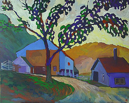 Farm at Dawn by Robert Hoftherr Farm at Dawn by Robert Hoftherr
