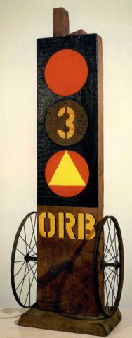 Orb by Robert Indiana Orb by Robert Indiana
