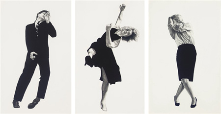 Study of Dave by Robert Longo Study of Dave by Robert Longo