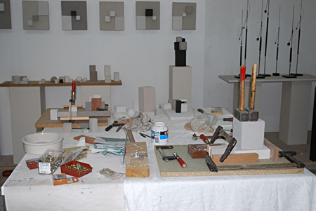 Jean Charasse's studio Jean Charasse's studio