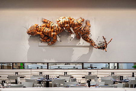 The Hive Restaurant, 21c Bentonville, courtesy of 21c Museum Hotels The Hive Restaurant, 21c Bentonville, courtesy of 21c Museum Hotels