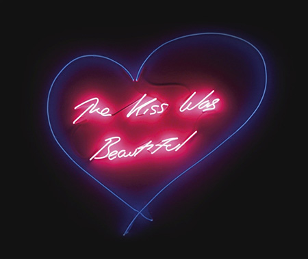 The Kiss was Beautiful by Tracey Emin The Kiss was Beautiful by Tracey Emin
