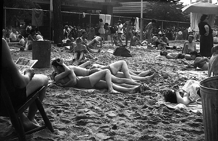 Coney Island, New York (Couple Kissing at Beach) by Vivian Maier Coney Island, New York (Couple Kissing at Beach) by Vivian Maier