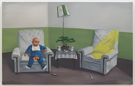 The Position of Father by Zhang Xiaogang