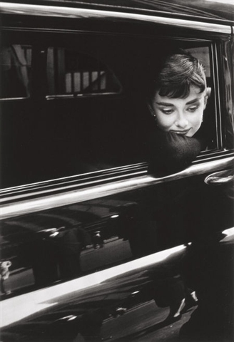 Audrey Hepburn While Filming Sabrina by Dennis Stock Audrey Hepburn While Filming Sabrina by Dennis Stock