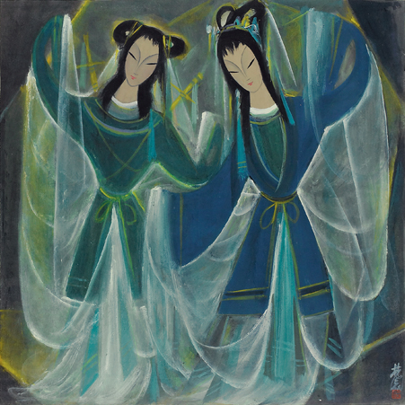 Legend of the white snake by Lin Fengmian