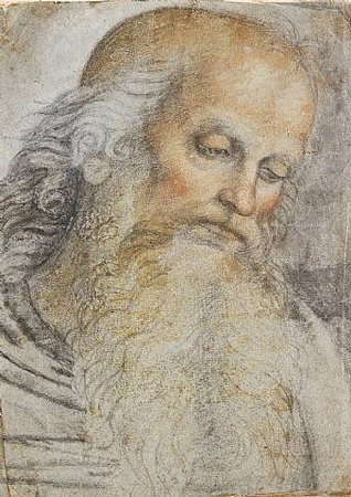 Kopf Johannes des Täufers / The Head of St. James by Perugino