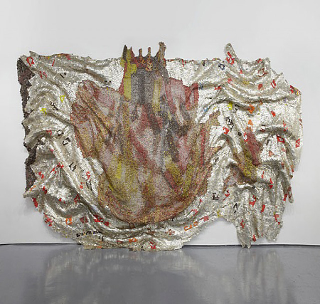 El Anatsui, They Finally Broke the Pot of Wisdom, 2011