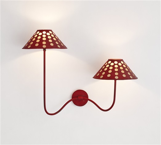RARE CHAMPIGNON SCONCE CIRCA 1945 by Jean Roy re on artnet