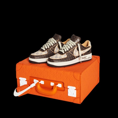 louis vuitton nike air force 1 &pilot case