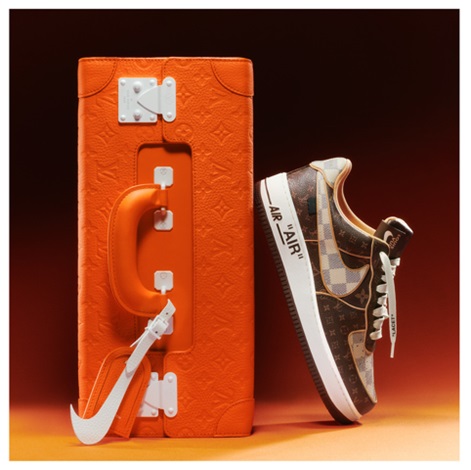 louis vuitton nike air force 1 &pilot case