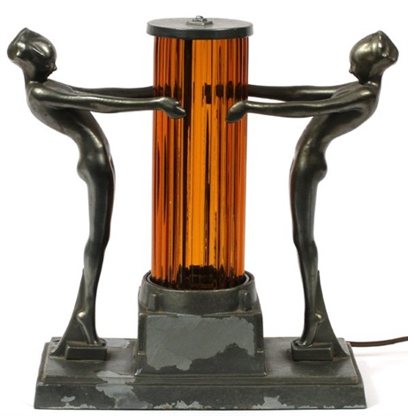 Art Deco Lamp Base By Frankart On Artnet Art Deco Lamp Base By Frankart On Artnet, Art Deco Lamp Base