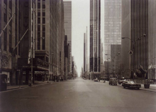 6th Avenue at 50th Street New York 1978 by Thomas Struth on