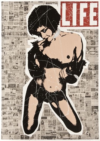 お歳暮･冬ギフト2024｜ギフト・贈り物はセブン Life artnet on Goldie by white and black aint 版画