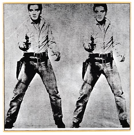 ANDY WARHOL, DOUBLE ELVIS, 1963 by Richard Pettibone on artnet