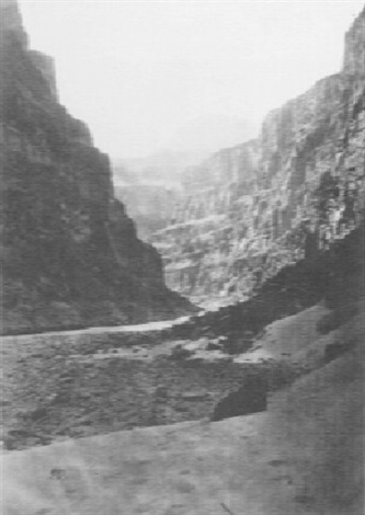 Grand Canyon of the Colorado River, mouth of Kanab Wash, looking west ...