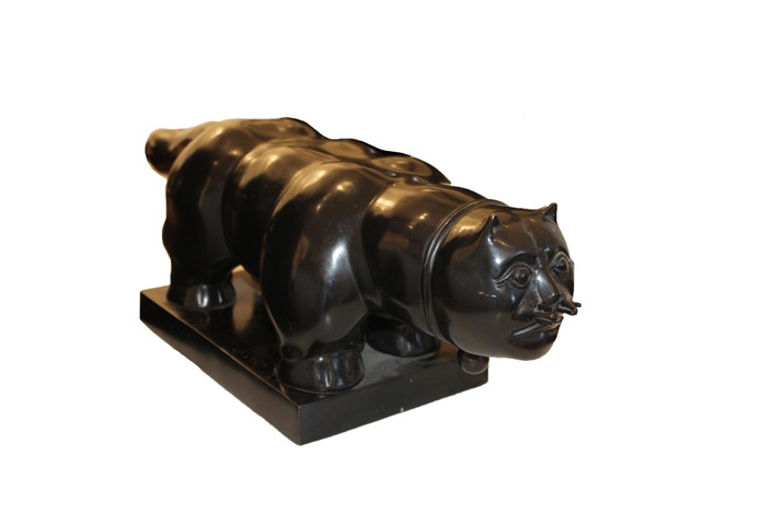 Cat by Fernando Botero on artnet