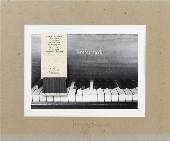 Am Klavier Jappe by Joseph Beuys on