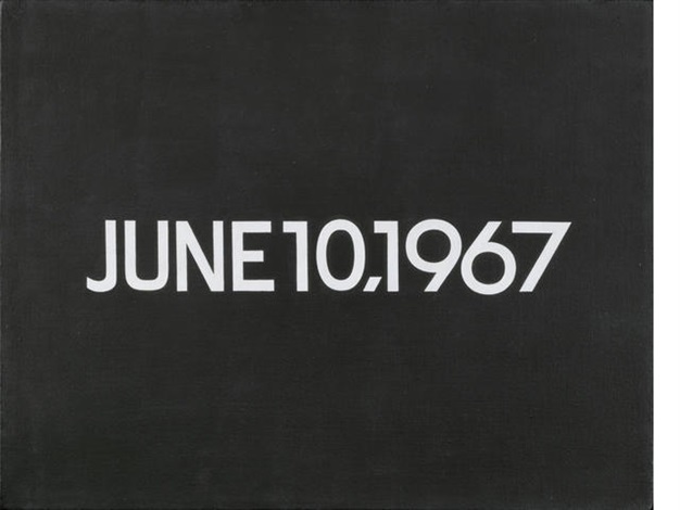 June 10, 1967 from Today series, No.101 by On Kawara on artnet