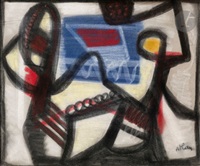 Composition, 1951 - Jean-Michel Atlan - WikiArt.org