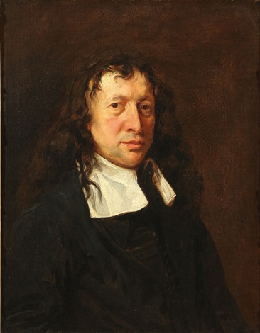 Portrait of John Milton, Anglo-Dutch School art c. 1650