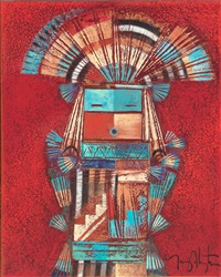 Tony Abeyta 1997y 油彩画
