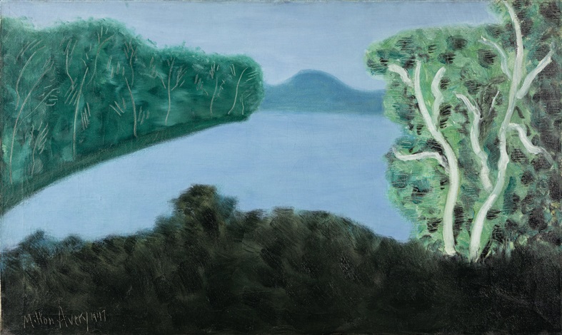 Mountain Lake by Milton Avery on artnet