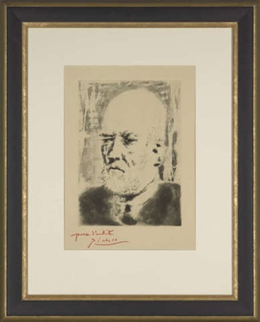 Portrait de Vollard II, from La Suite Vollard by Pablo Picasso on