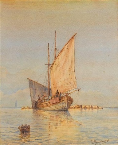 Nikolas' Becalmed Fishing Vessel
