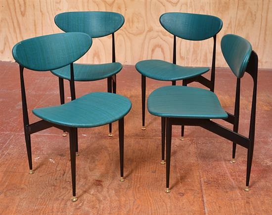 Scape dining chairs set of 4 by Grant Featherston on artnet