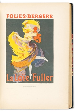LES AFFICHES ILLUSTRÉES. Two bound volumes by Ernest Maindron on