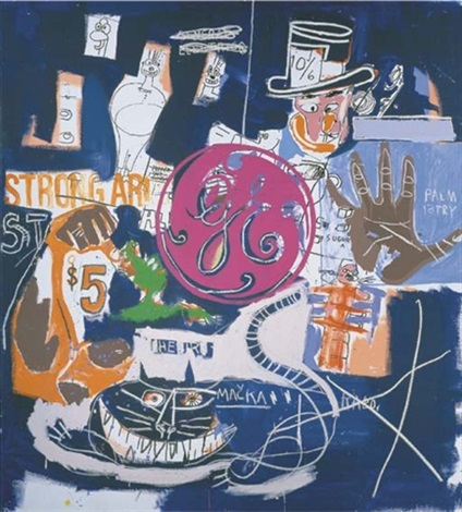 General Electric by Jean-Michel Basquiat and Andy Warhol on