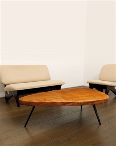 Table basse Forme libre, le modèle créé en 1953, édition Steph