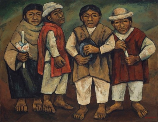 Indígenas by Oswaldo Guayasamín on artnet