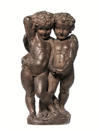 Putti con l'oca Putti con l'oca