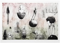 絵画 Jonathan Ellis Drawing for VesselHead I Jonathan Ellis Drawing for VesselHead I