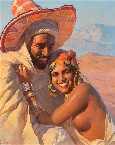 Love under the african sun by Adam Styka on artnet