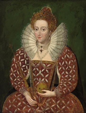 open lace back dress HN3099 Royal Doulton figure Queen Elizabeth I main image 0