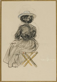 Kees van Dongen、NU ASSIS、希少画集画、状態良好 Kees van dongen hi-res stock photography and images - Alamy