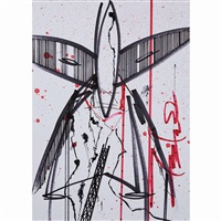 Futura Graffiti Art 直筆原画 本名 Lenny サイン有り FUTURA