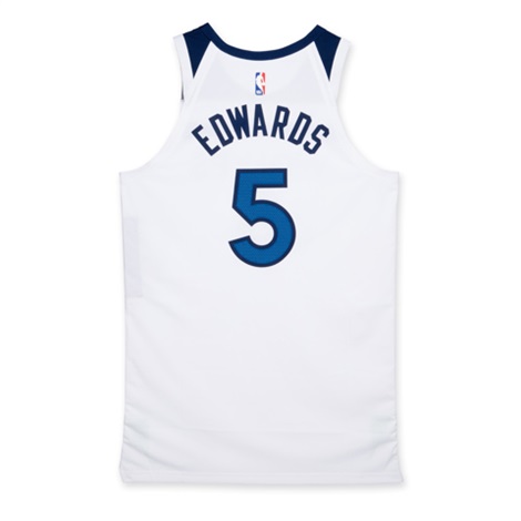 Anthony Edwards Minnesota Timberwolves 20242025 Emirates NBA Cup Game Worn Association Edition