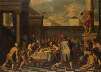 Bodas de Canaa by Pedro Orrente on artnet